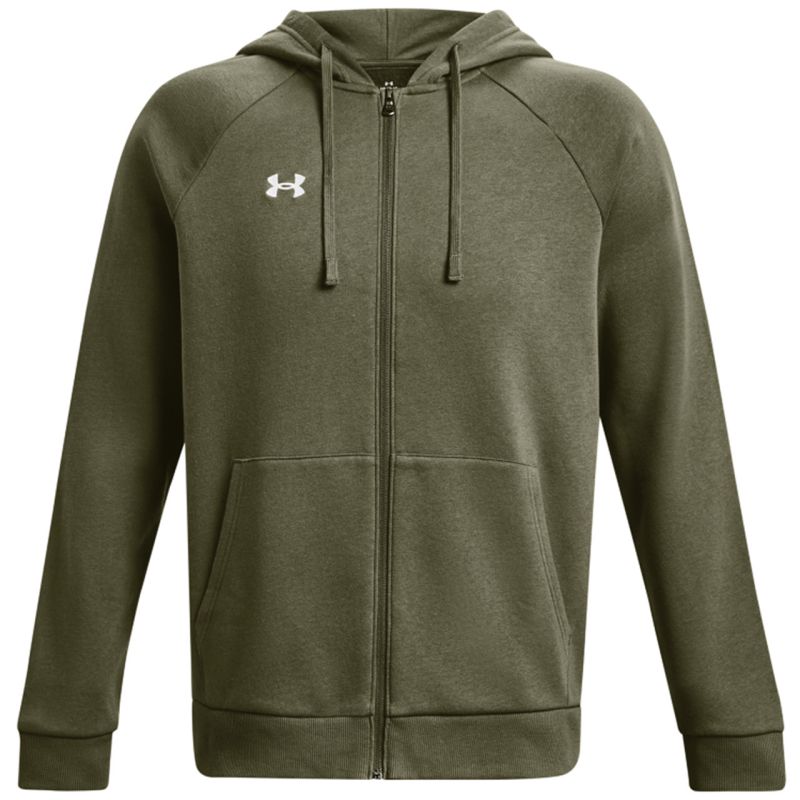Under Armour Rival Fleece vetoketjuhuppari, miesten 7
