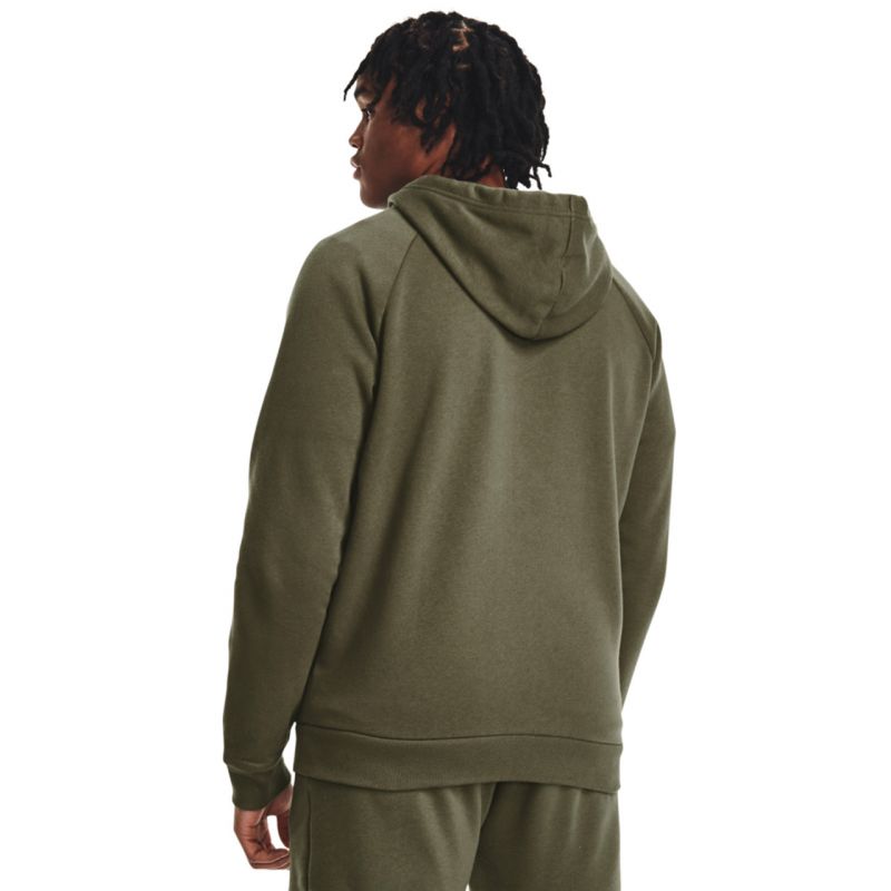 Under Armour Rival Fleece vetoketjuhuppari, miesten 4