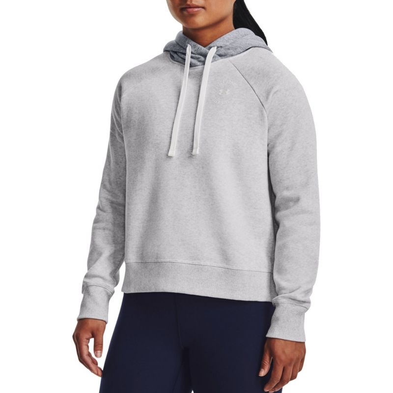 Under Armour Rival Fleece Colorblock -huppari, naisten 6