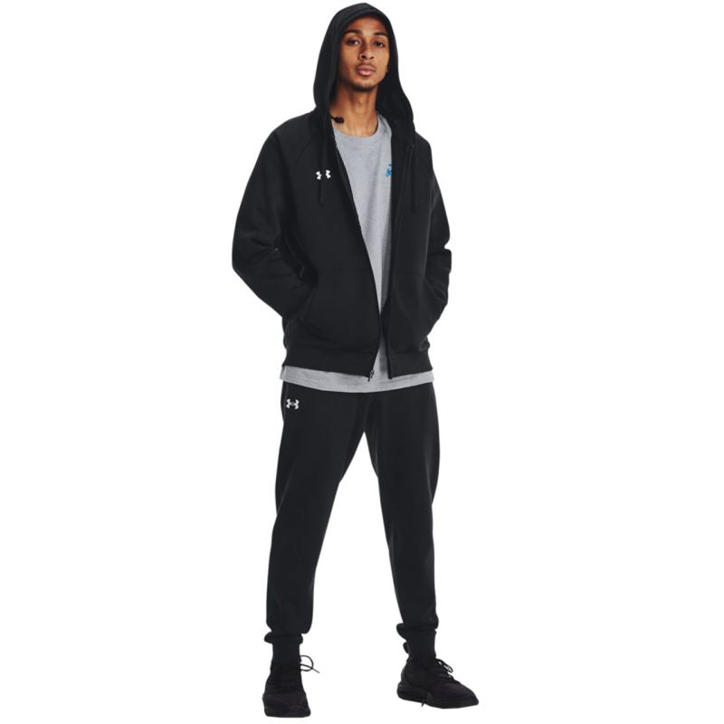 Under Armour Rival Fleece vetoketjuhuppari, miesten 5
